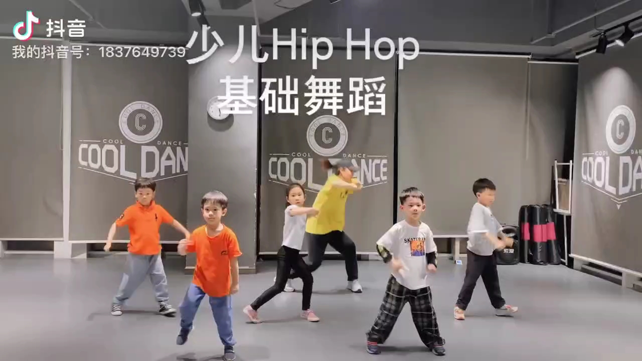 少儿hiphop基础舞蹈哔哩哔哩bilibili