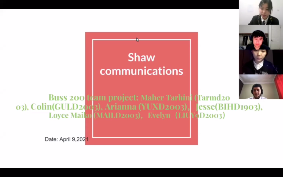 shaw communications哔哩哔哩bilibili