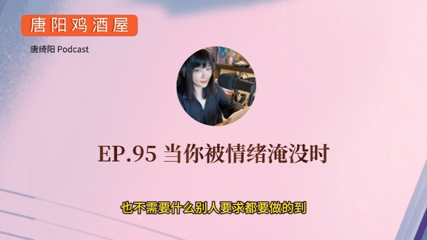 EP.95 当你被情绪淹没时 | 唐绮阳星座漫谈,唐阳鸡酒屋哔哩哔哩bilibili