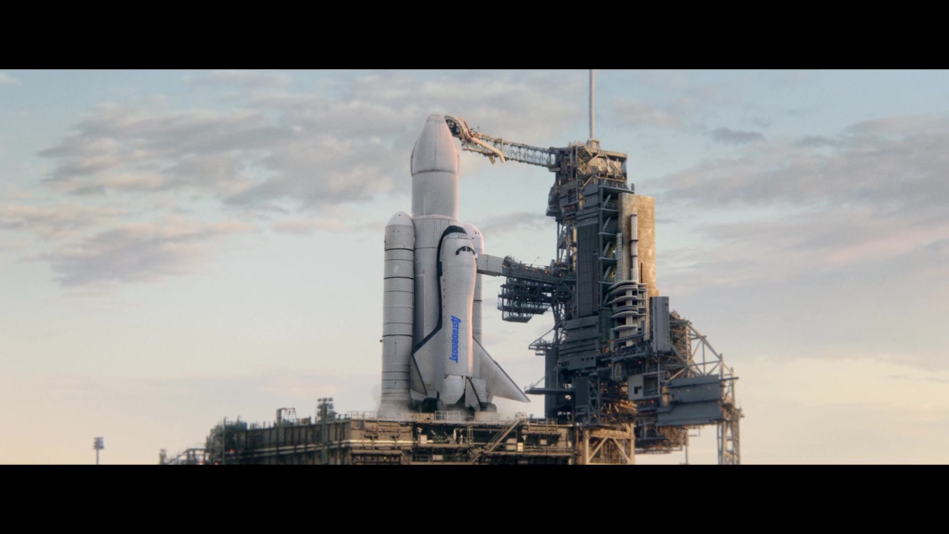 the launch
