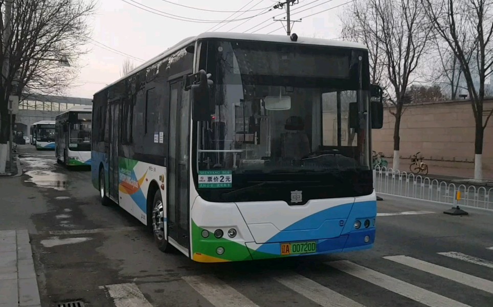 沈阳公交282路 沈阳环科院→第二十一中学 全程pov