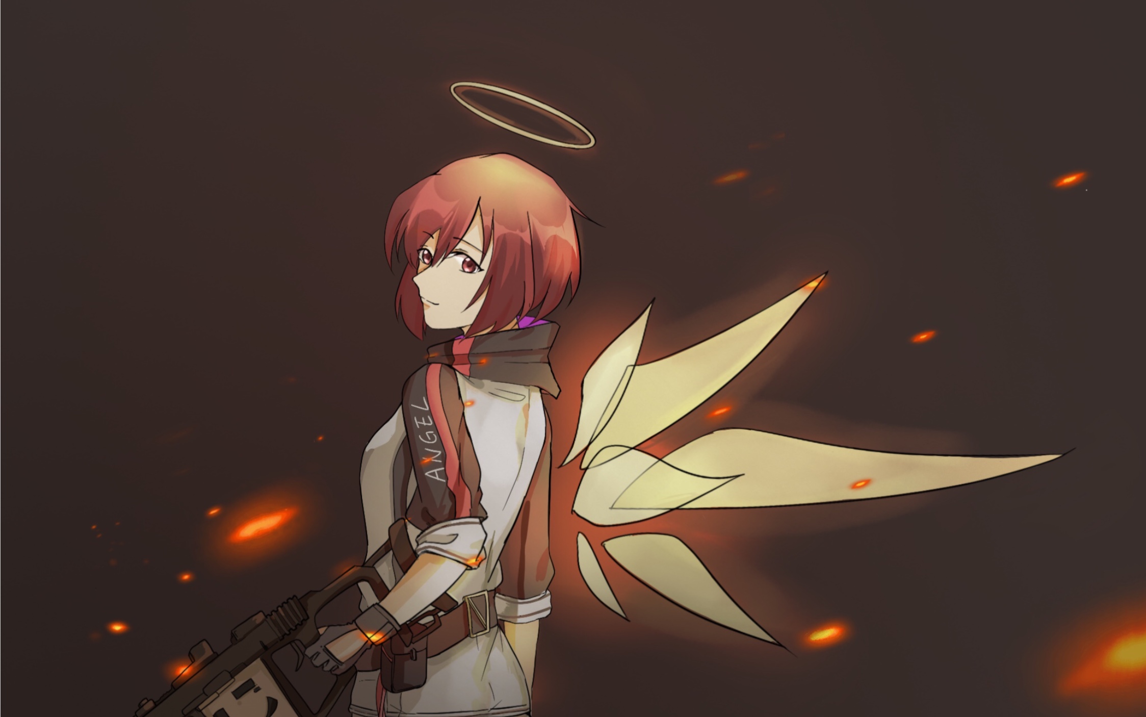 【procreate】明日方舟-能天使