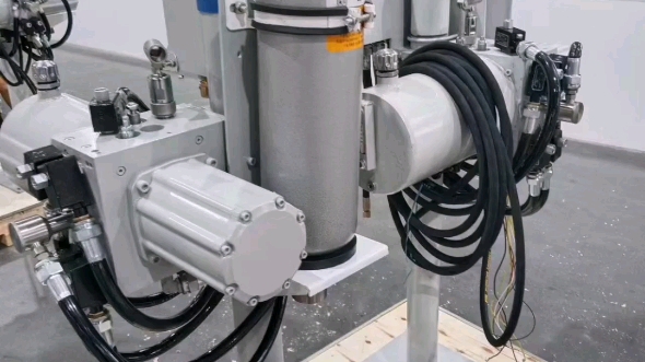 瑞文智能电液动一体化执行机构,安装空间小,应用于对阀门的调节和切断