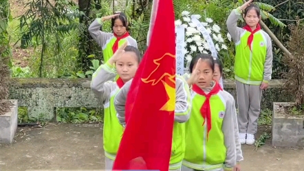 近日,广安市广安区北仓路小学开展“缅怀革命先烈 传承红色基因”2023年党建带队建清明扫墓.哔哩哔哩bilibili