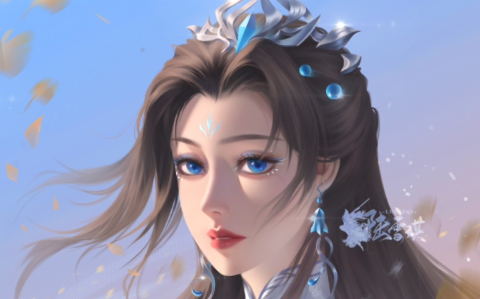 诛仙女主陆雪琪同人图绘画步骤
