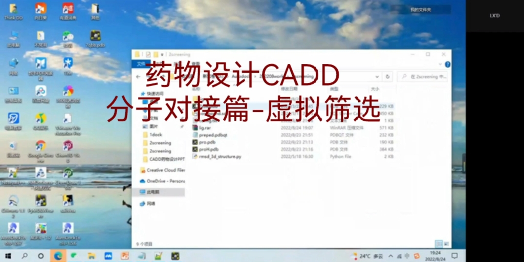 药物设计CADD 分子对接篇 虚拟筛选哔哩哔哩bilibili