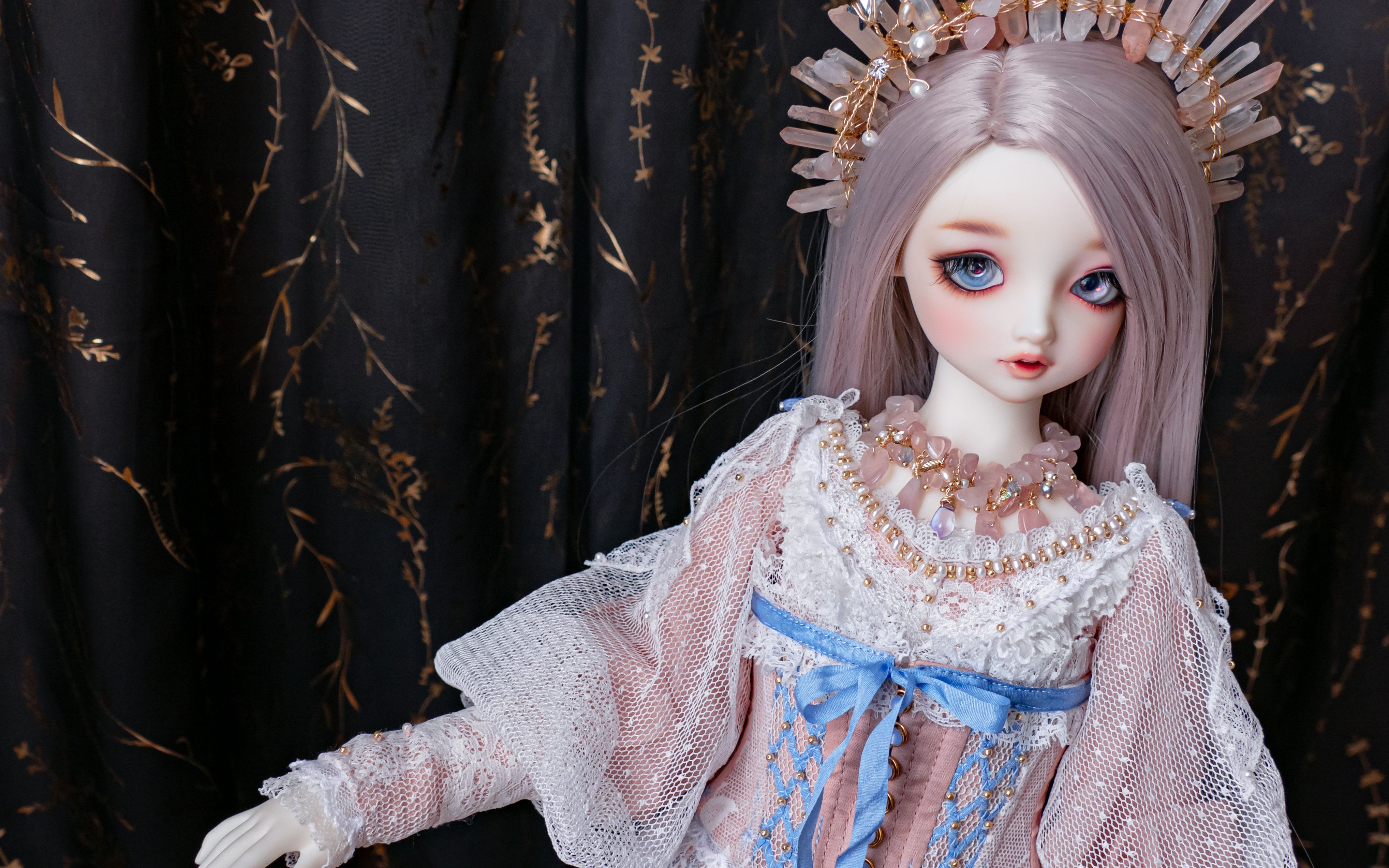 【开箱】伪装学渣 bjd娃物 剑三耳夹 山羊太太的小裙子我吹爆!