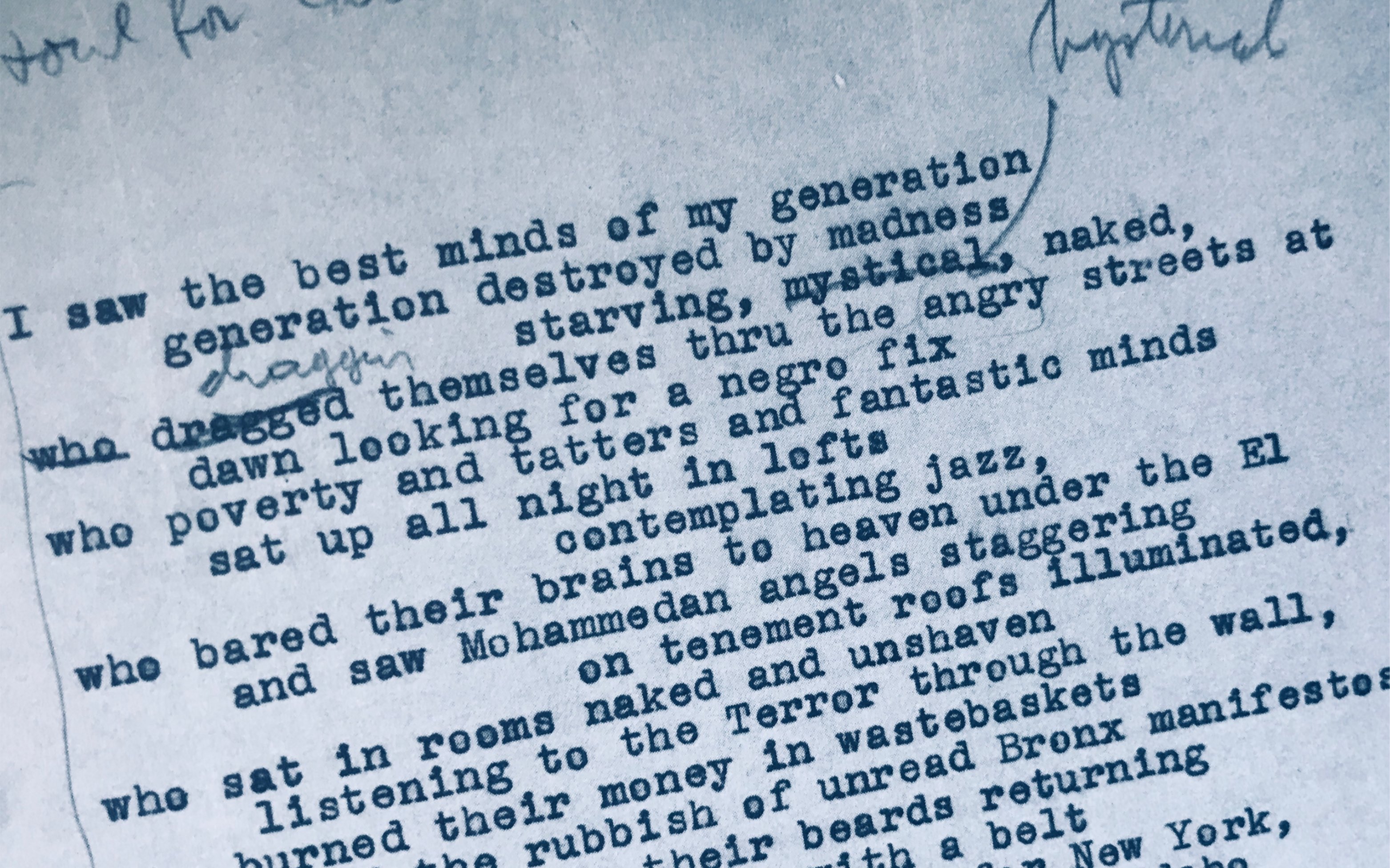 allen ginsberg reading "howl" 金斯堡诵读"嚎叫"