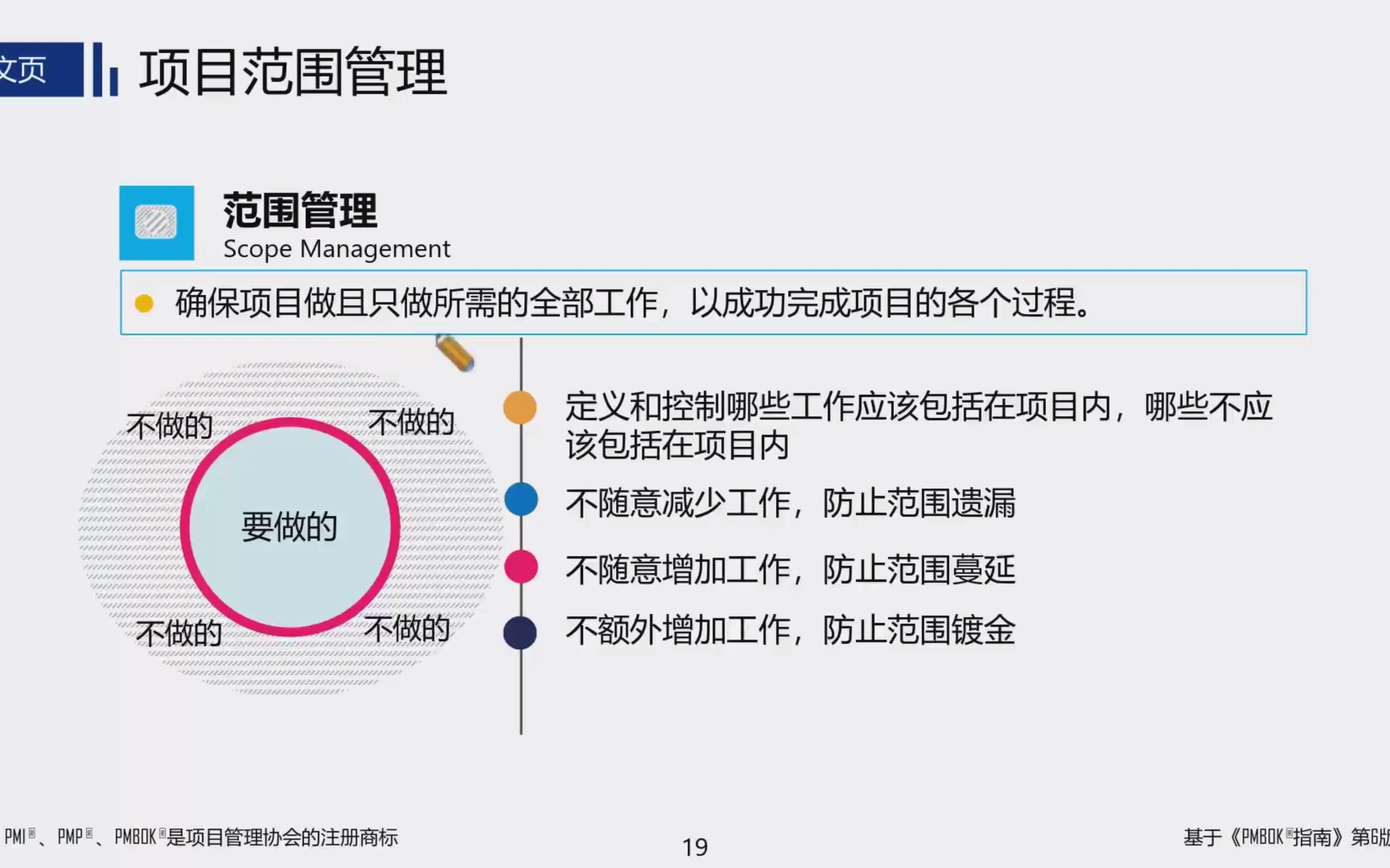 第五章 项目范围管理哔哩哔哩bilibili