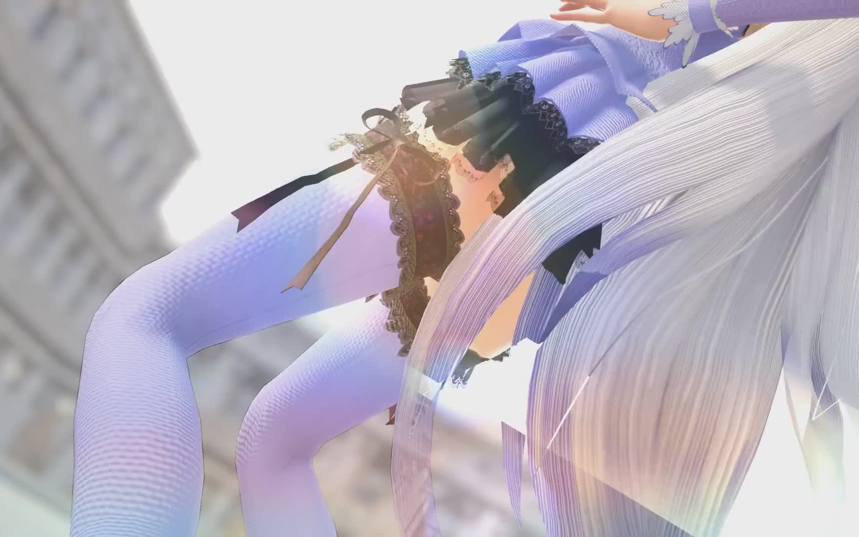 [图]弱音ハク - Yowane Haku _ ギミアブレスタッナウ【MMD】