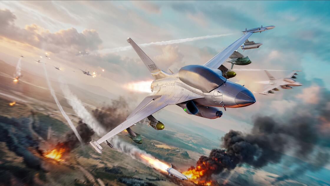 [MW] F-50U Golden Eagle Target Practice Test_哔哩哔哩bilibili