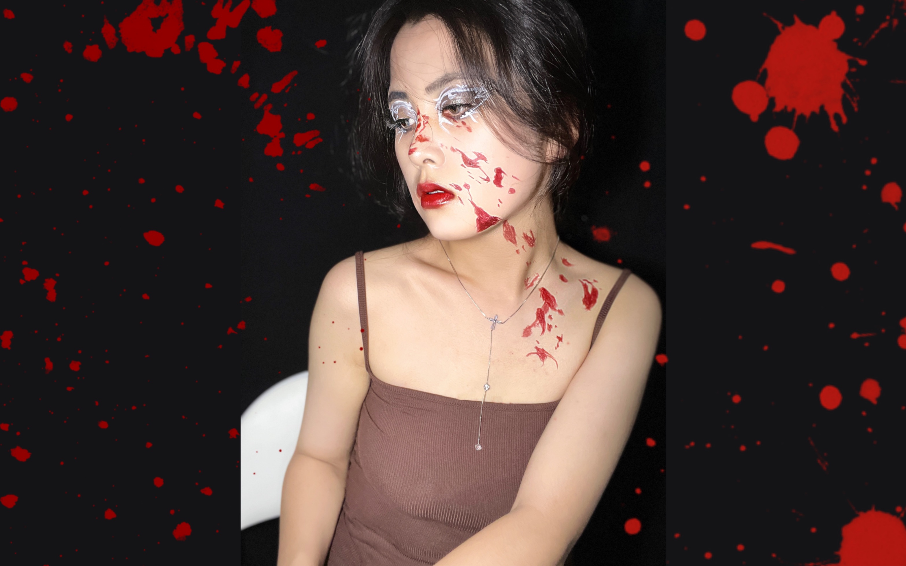 你好 你的血溅我脸上了