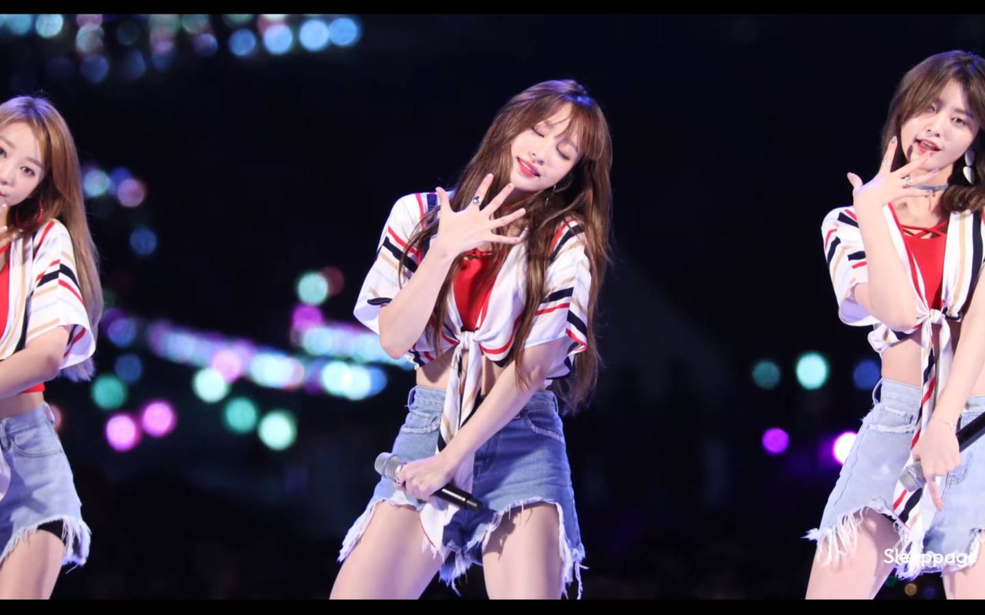 【exid】哈尼这性感身材谁都顶不住呀!up and down 哈尼横屏直拍!