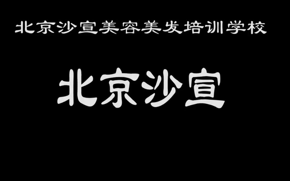 【北京沙宣美发学校】染色灰极潮色哔哩哔哩bilibili