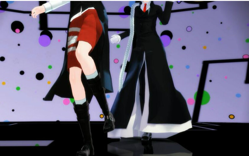 【幻影少年mmd】白银·二海堂昶-被害妄想携带女子(笑)