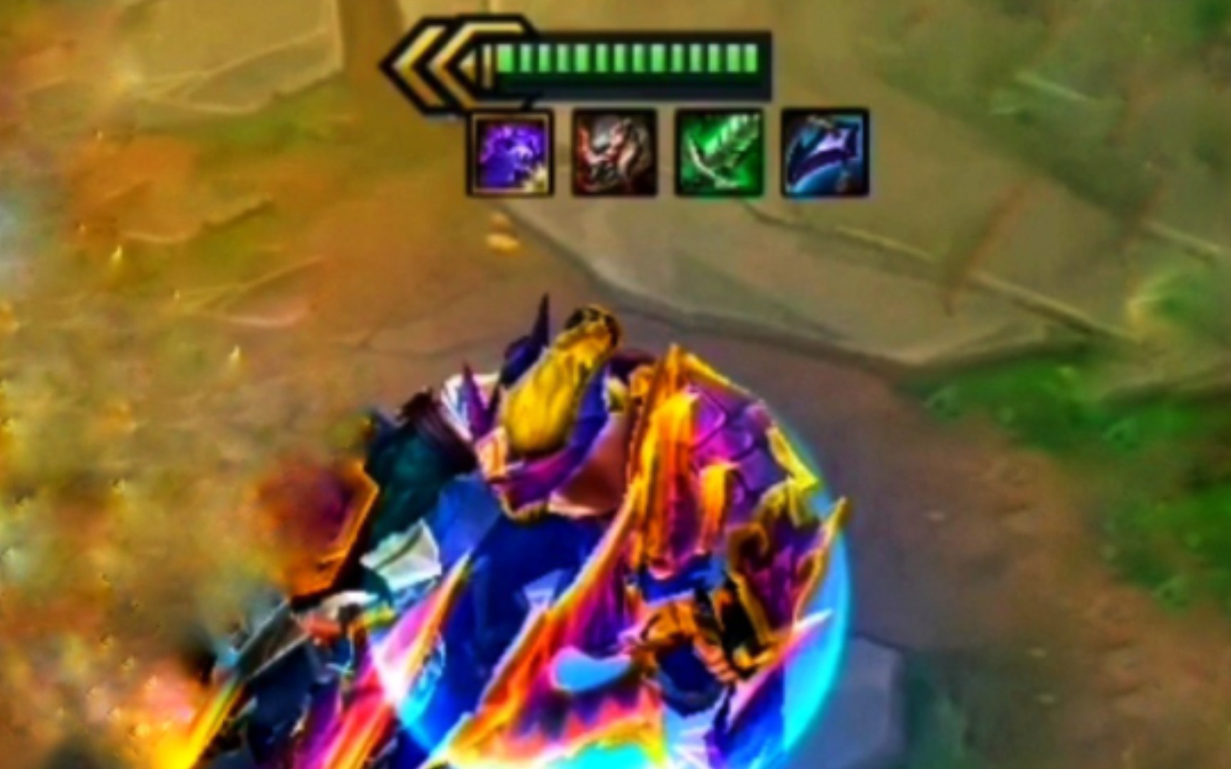 彻底疯狂!四件套奥拉夫站撸三星稻草人,让这些外来户感受下诸神黄昏