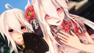 Mmd 弱音姐姐的国服第一凶 胸 器 哔哩哔哩 つロ干杯 Bilibili