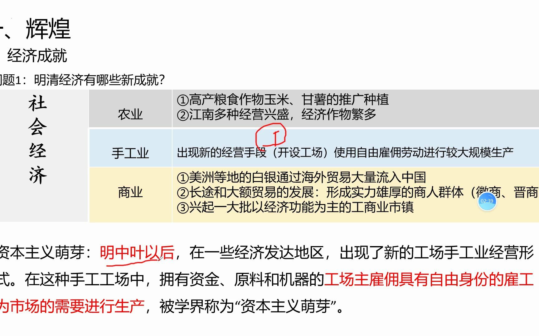 [图]第15课明至清中叶的经济与文化