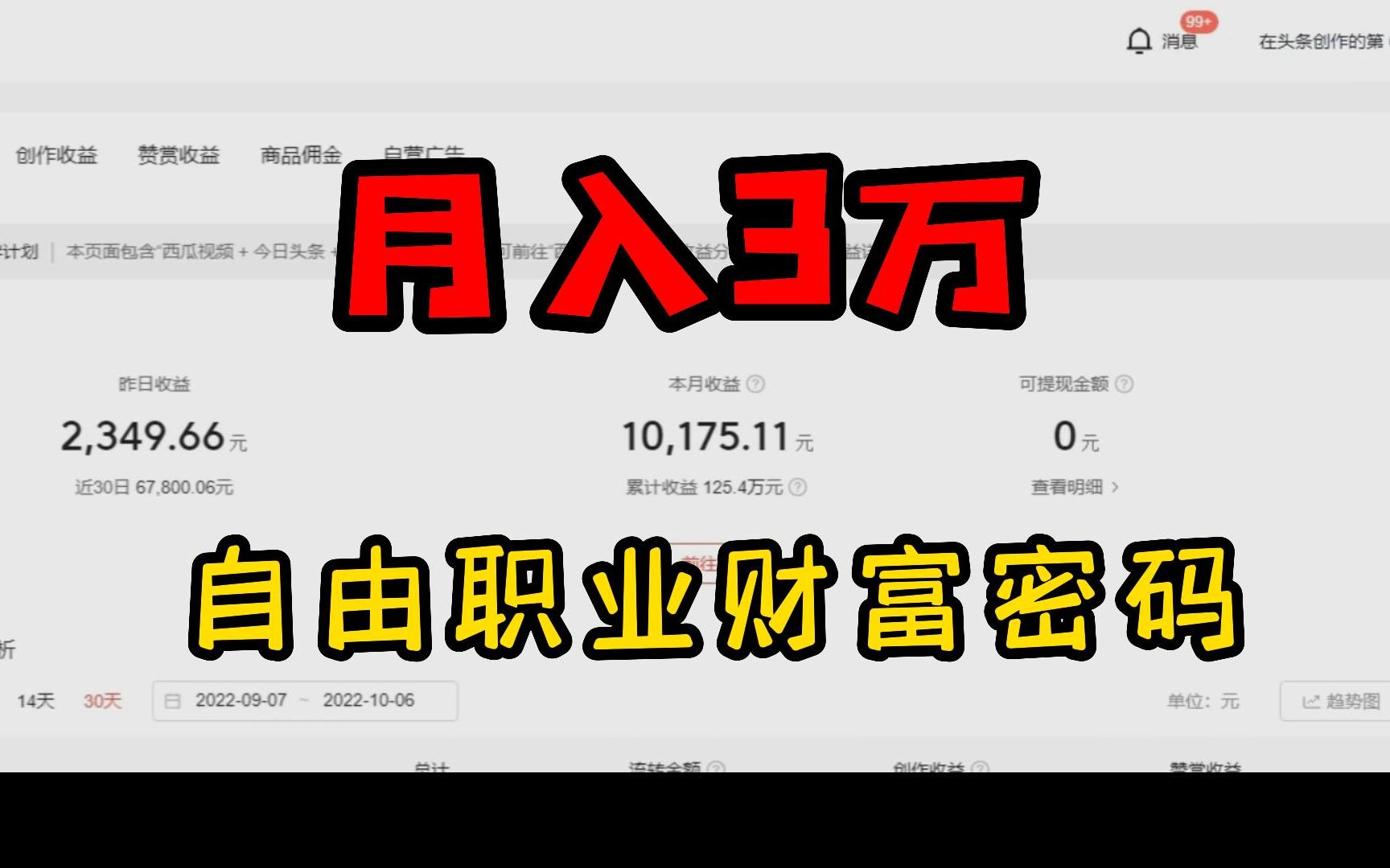 26岁,在四线小城市做自由职业,居然月薪3W,无偿分享经验!哔哩哔哩bilibili