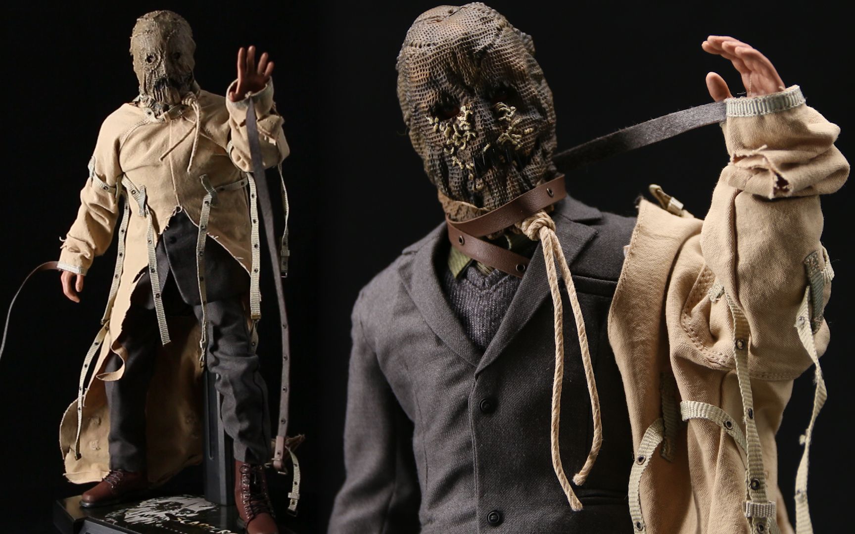 蝙蝠侠反派模型 还原生蛆幻象 daftoys 稻草人 【及嘉测评#103】1/6