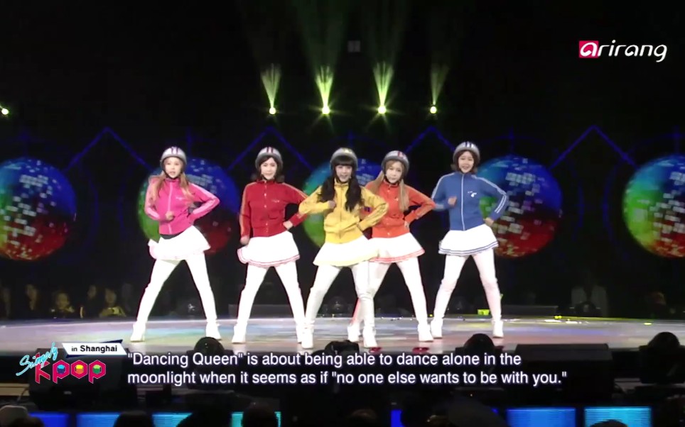 [图]【Crayon Pop】《Dancing Queen》K-pop现场MV