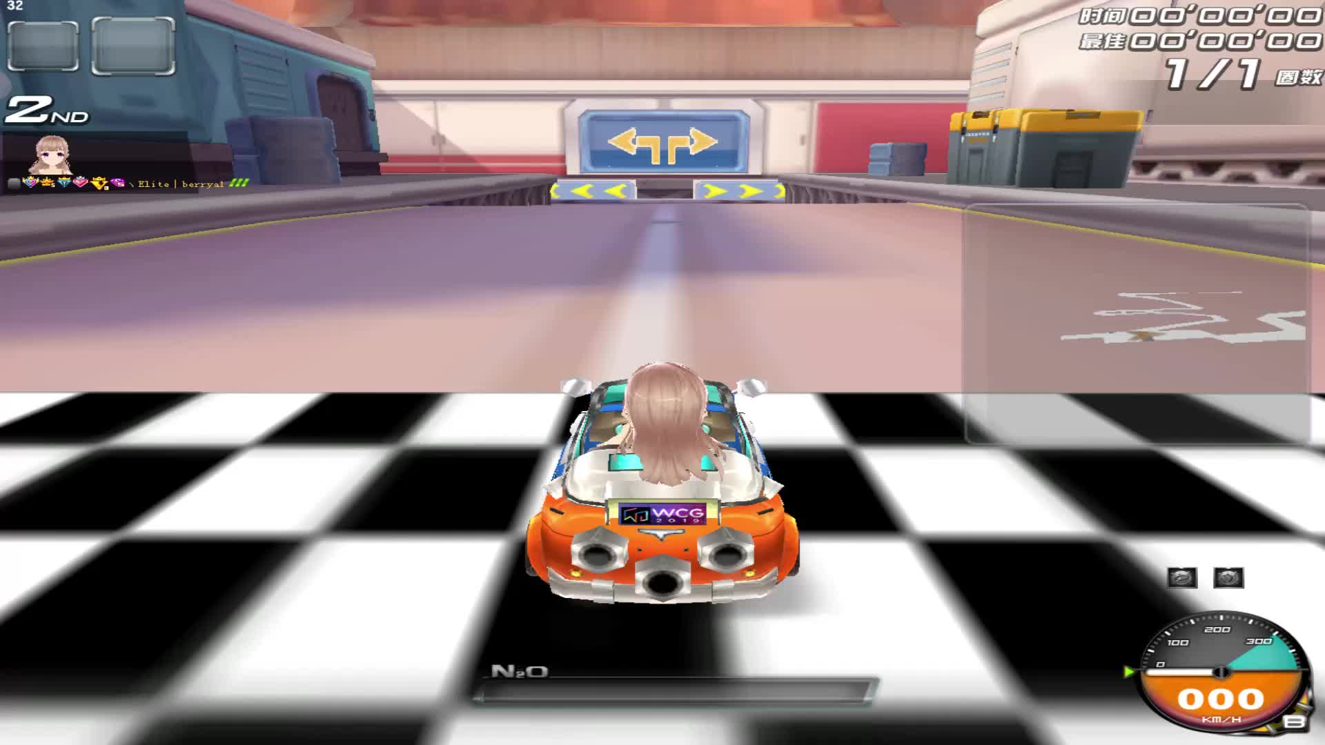 qq飞车最经典的赛车之一全29b车之王大q吧极限计时