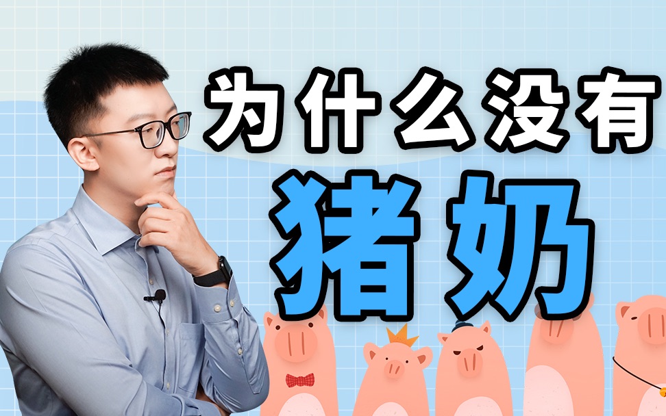 为什么没有猪奶?哔哩哔哩bilibili