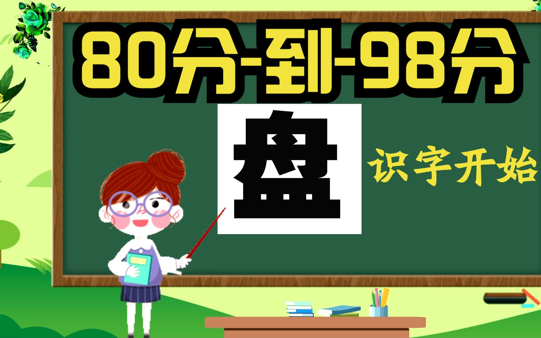 [图]人教版识字训练 盘 字的读音笔画组词造句