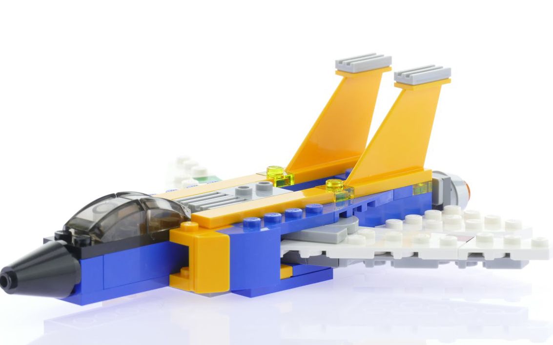 乐高lego 31042 创意百变3合1 超级翱翔者飞机 2016速拼评测_哔哩哔哩