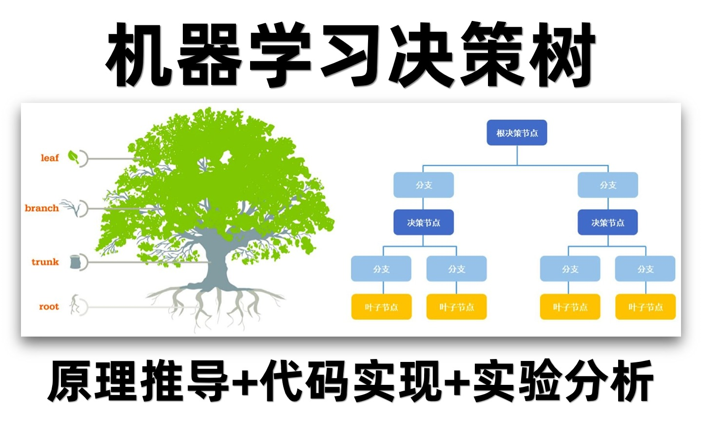 这是我看过最简单的决策树算法讲解!华理计算机博士2小时精讲,原理推导+代码实现+实验分析哔哩哔哩bilibili