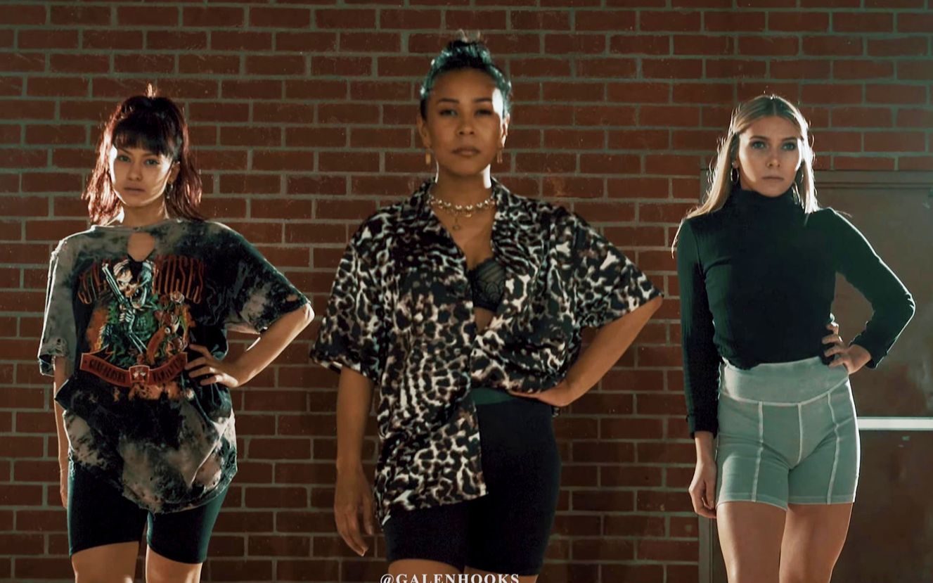 抽烟舞女神galenhooks满满的气场超干练的编舞apalé