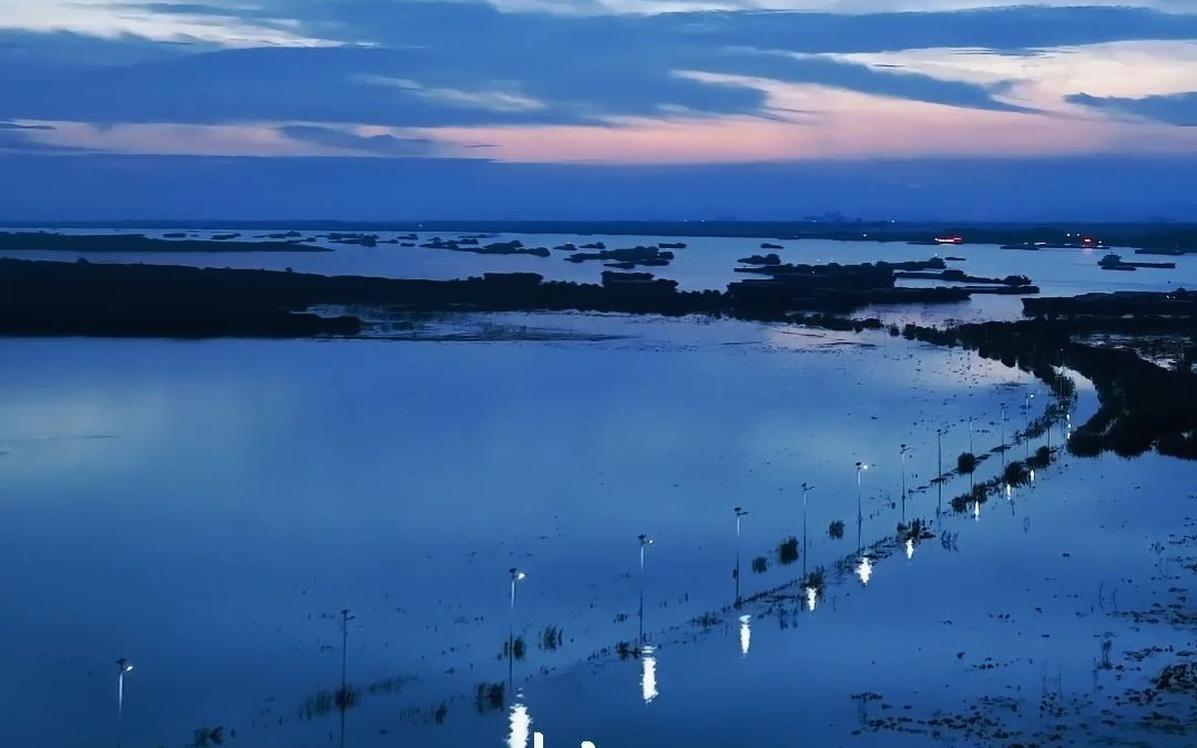 太浪漫!芜湖十里江湾重现水上公路哔哩哔哩bilibili