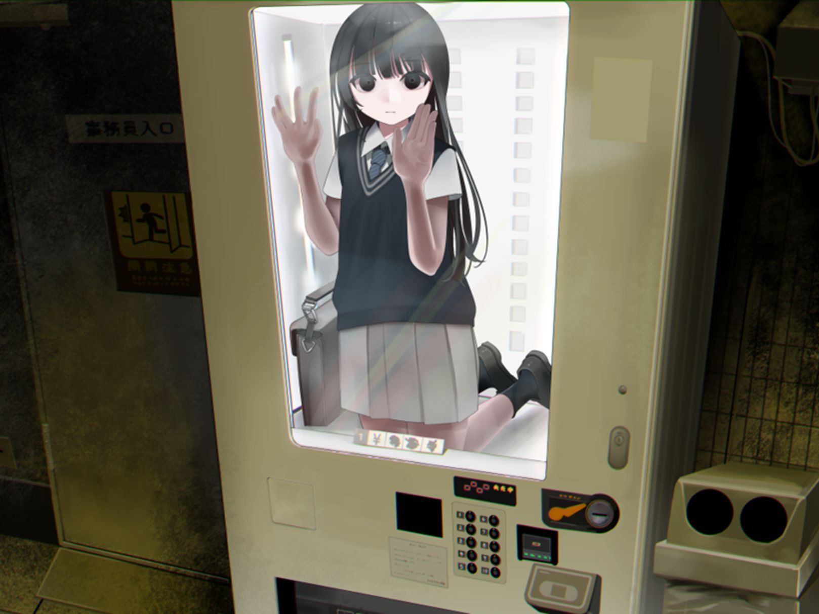 少女贩卖机,专卖各种猎奇的东西