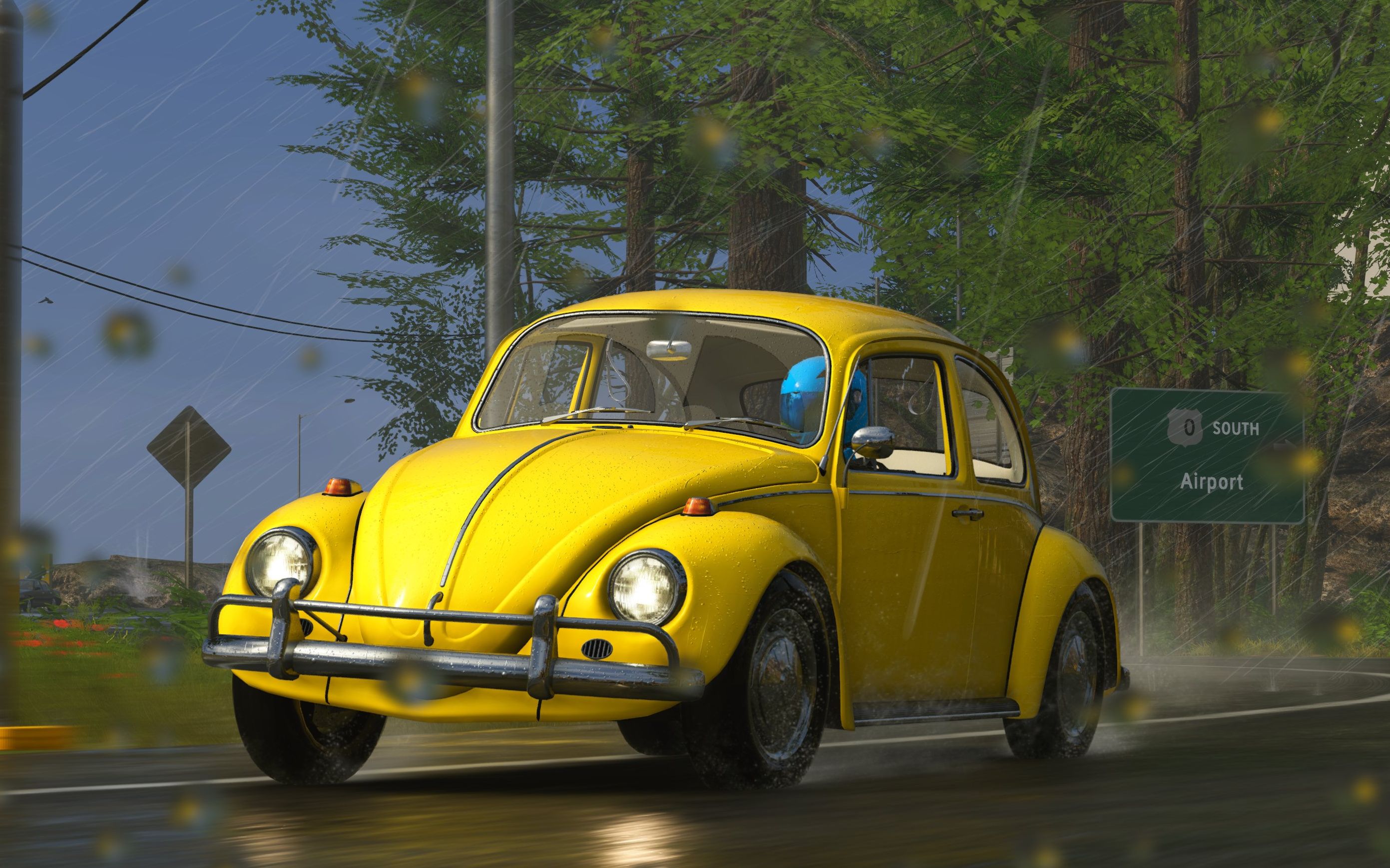 试驾经典甲壳虫这车也太可爱了吧飙酷车神2