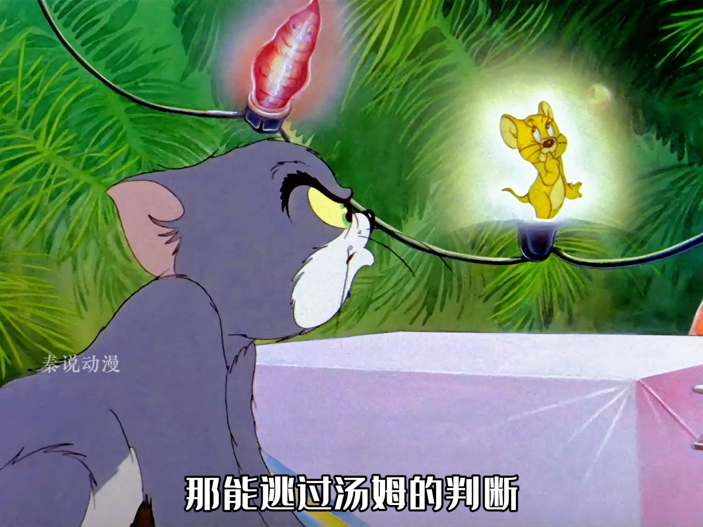 圣诞夜,汤姆和杰瑞休战!