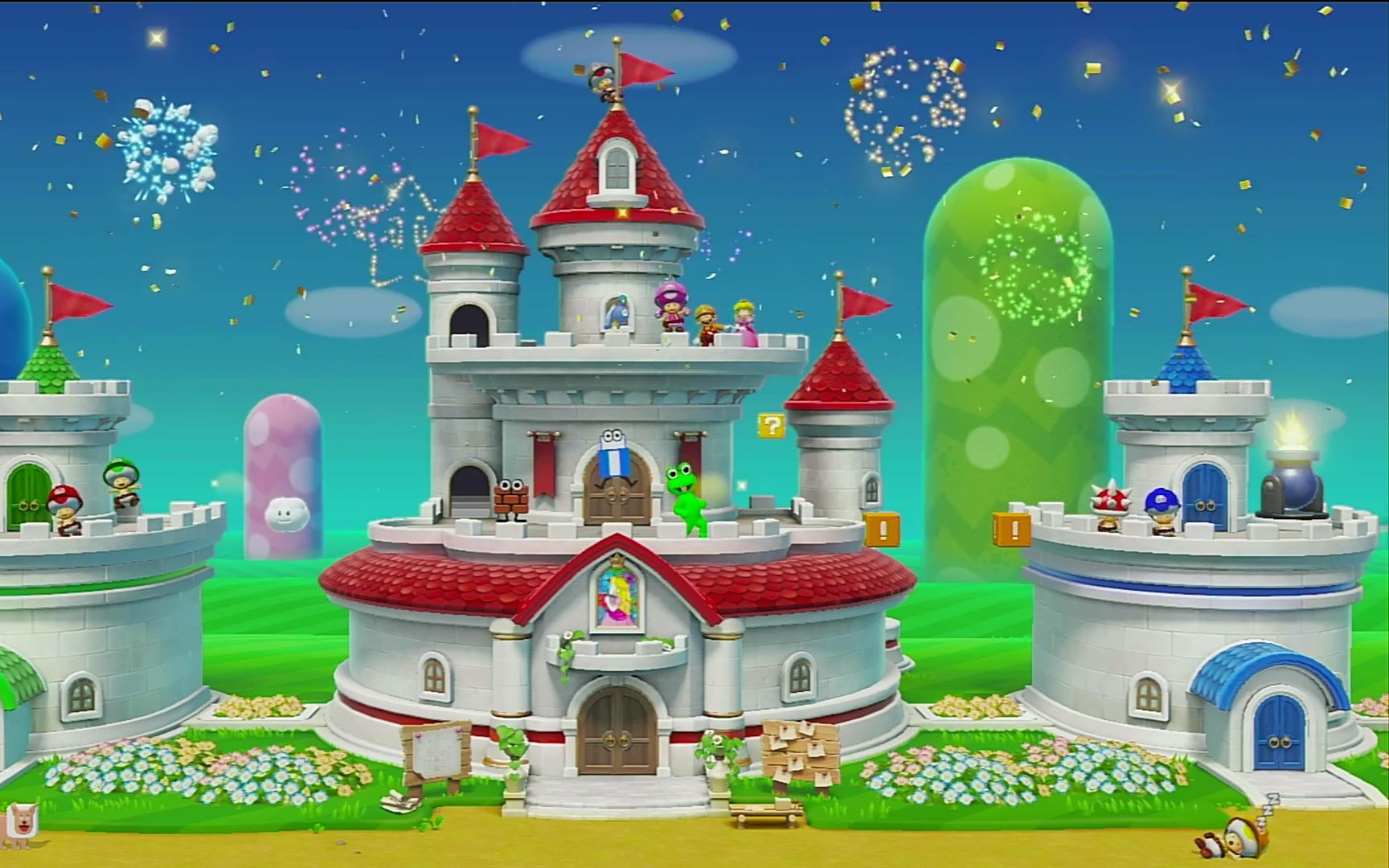 城堡建成公主登基大典!超级马里奥制造二21期