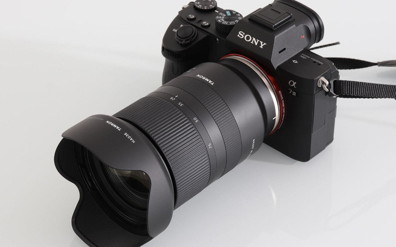 腾龙e卡口2875开箱开头索尼延时摄影app试用