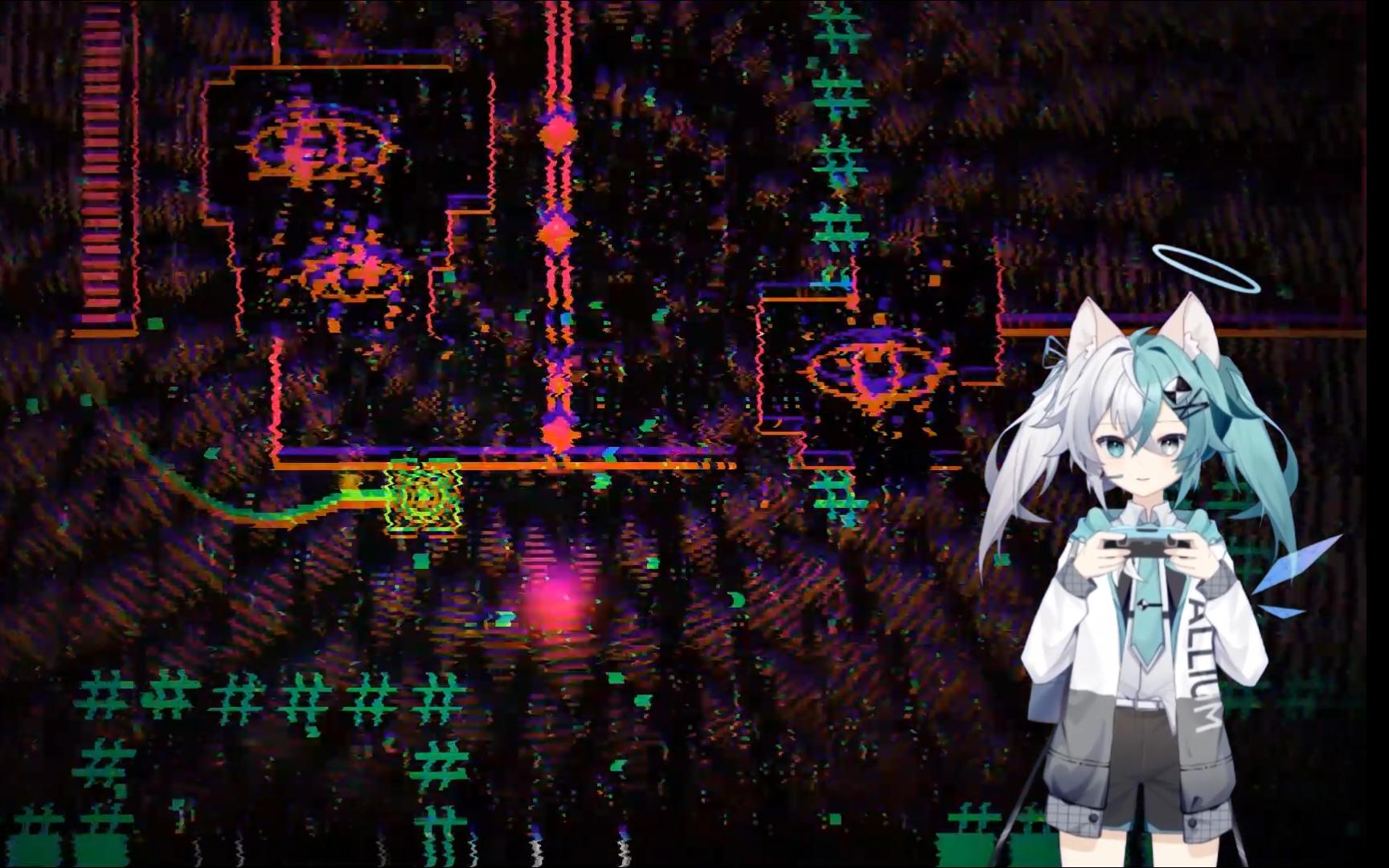 【几何冲刺geometry dash】挑战玩家关卡11:rive 微恐慎入