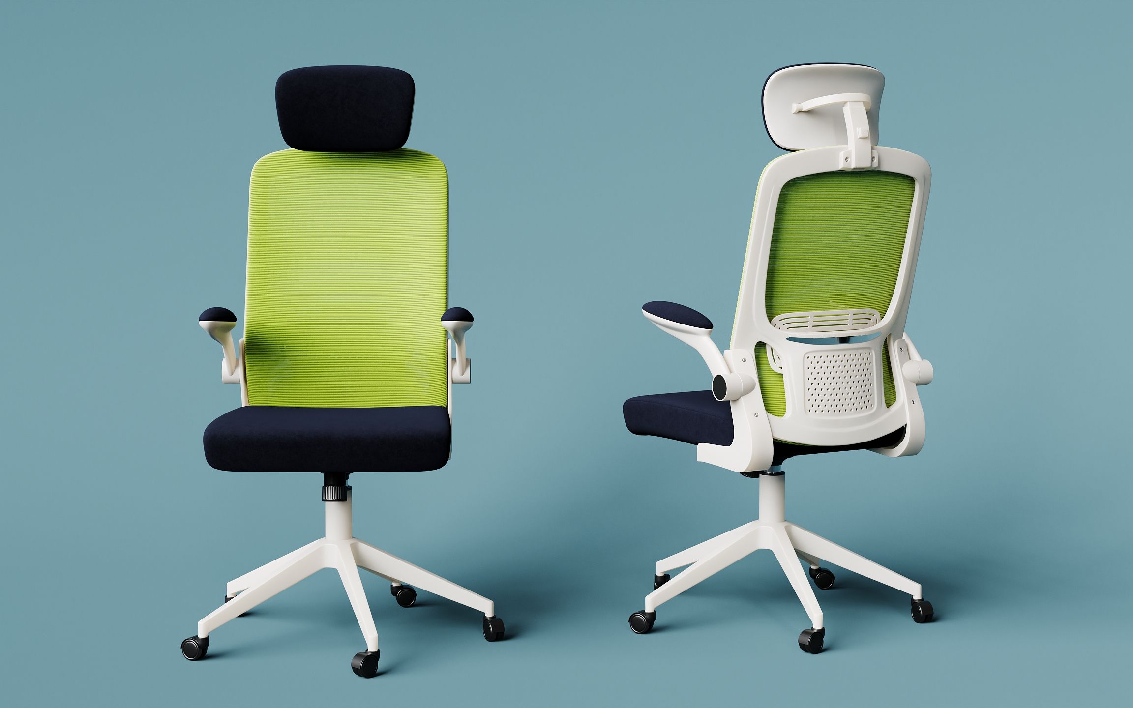 3dsmaxsd电脑椅建模渲染