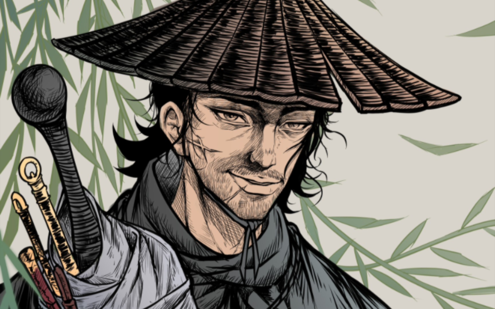 同人/尝试新画风/刀马