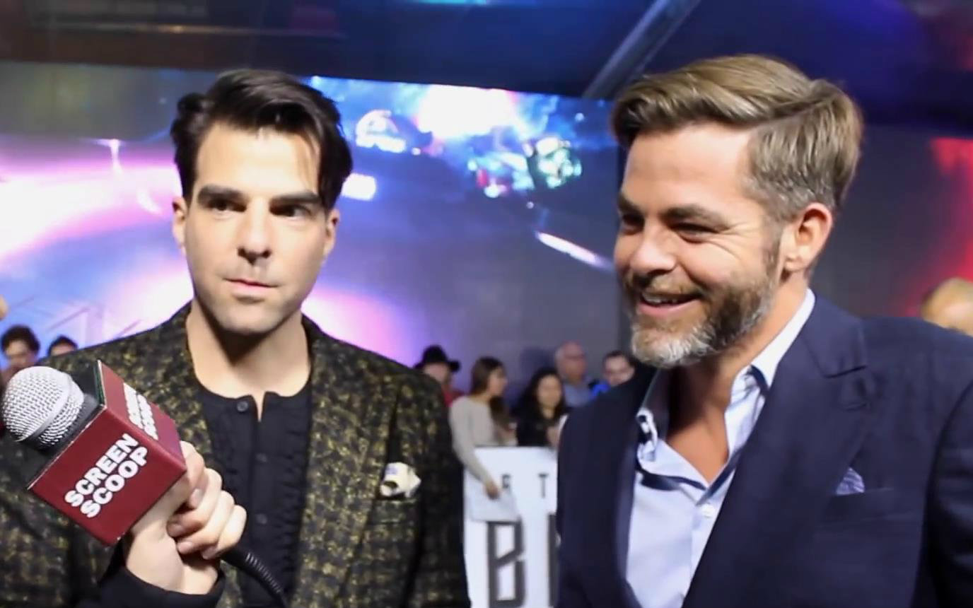 [图]【Pinenuts字幕组】Star Trek Beyond Australian Premiere Interviews