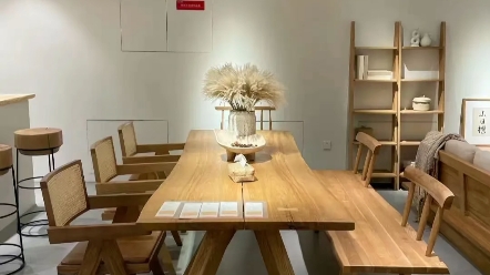 原木原创现代实木艺术家具