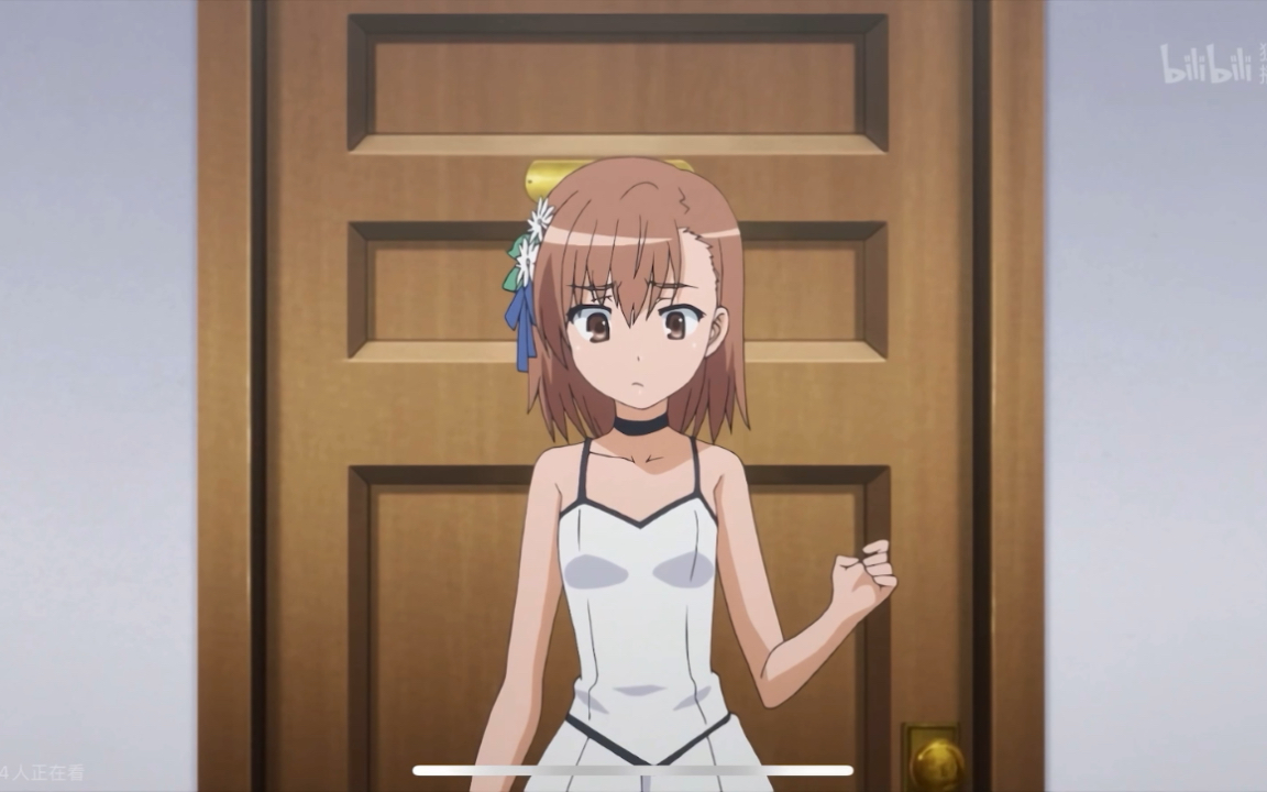 misaka弹小提琴,仔细听一下音乐