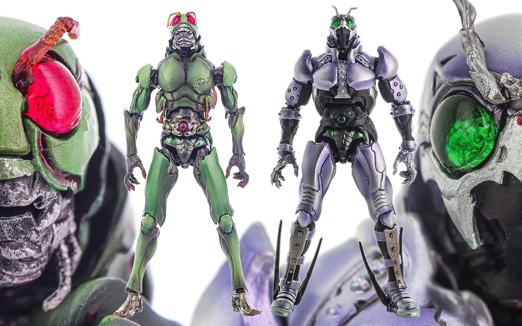 17 假面骑士影月 & 假面骑士黑日 black & shadow moon_哔哩哔哩_bili