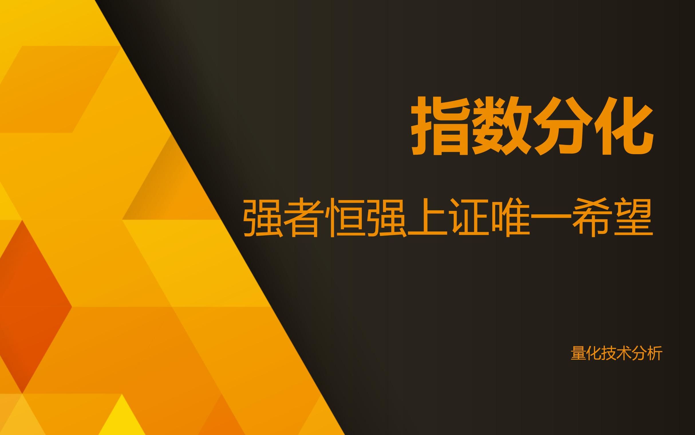 量化技术分析20230504 指数分化明显 强者恒强 上证是唯一希望哔哩哔哩bilibili