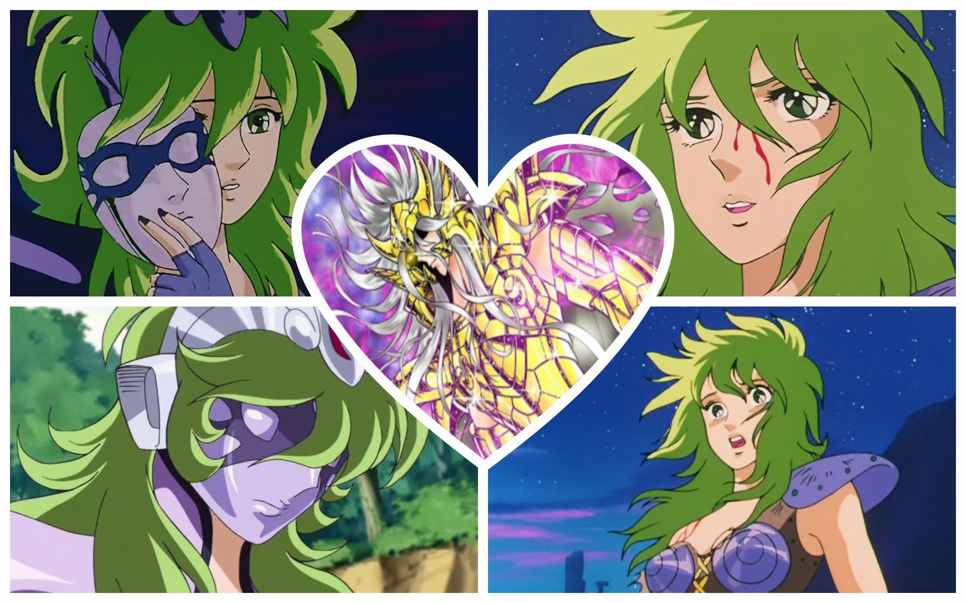 金与银的蛇夫座!白银圣斗士 · 萨尔娜【必杀技】合集!