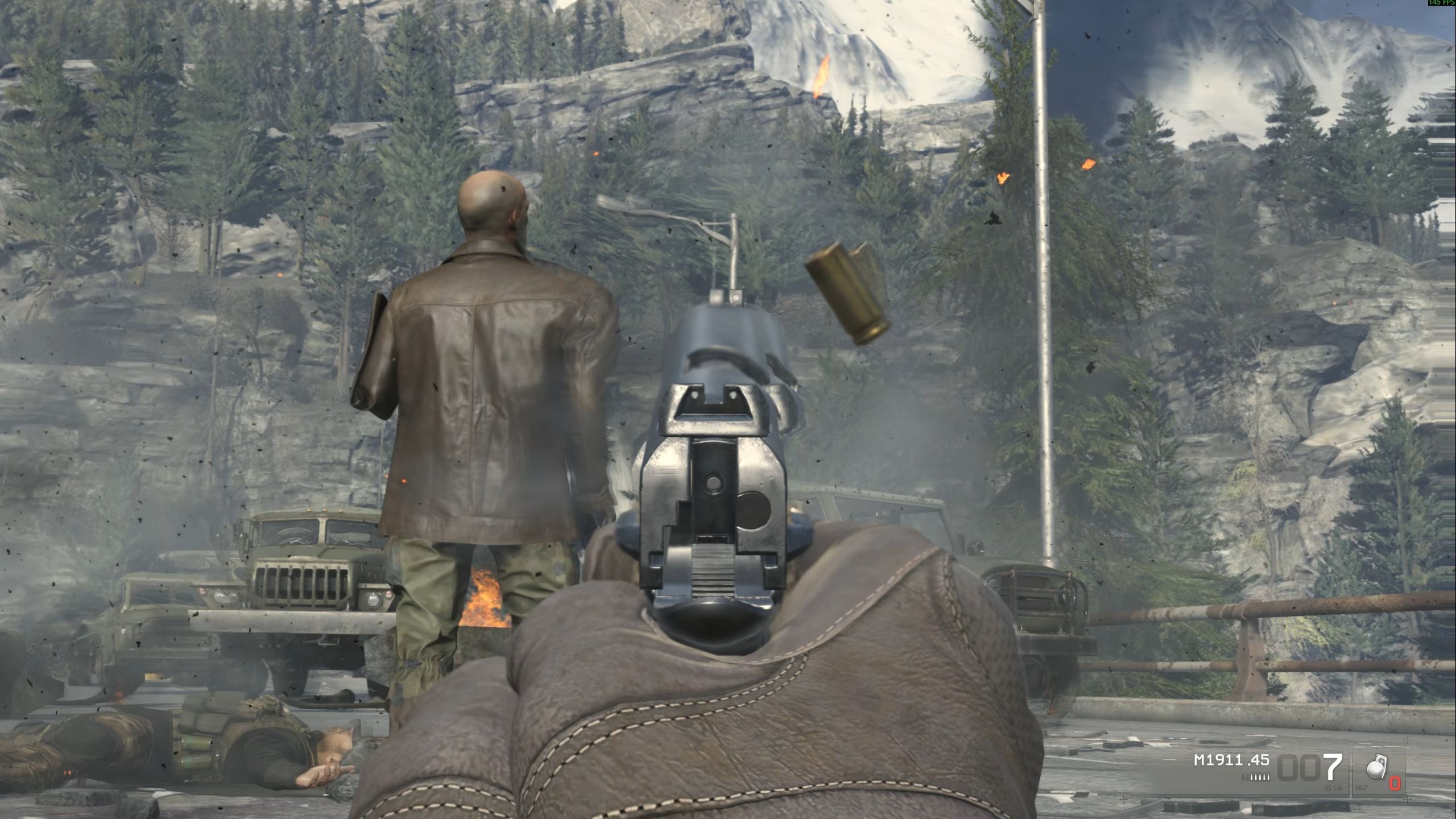 《使命召唤4重制版》4k144 老兵一命 万事休矣