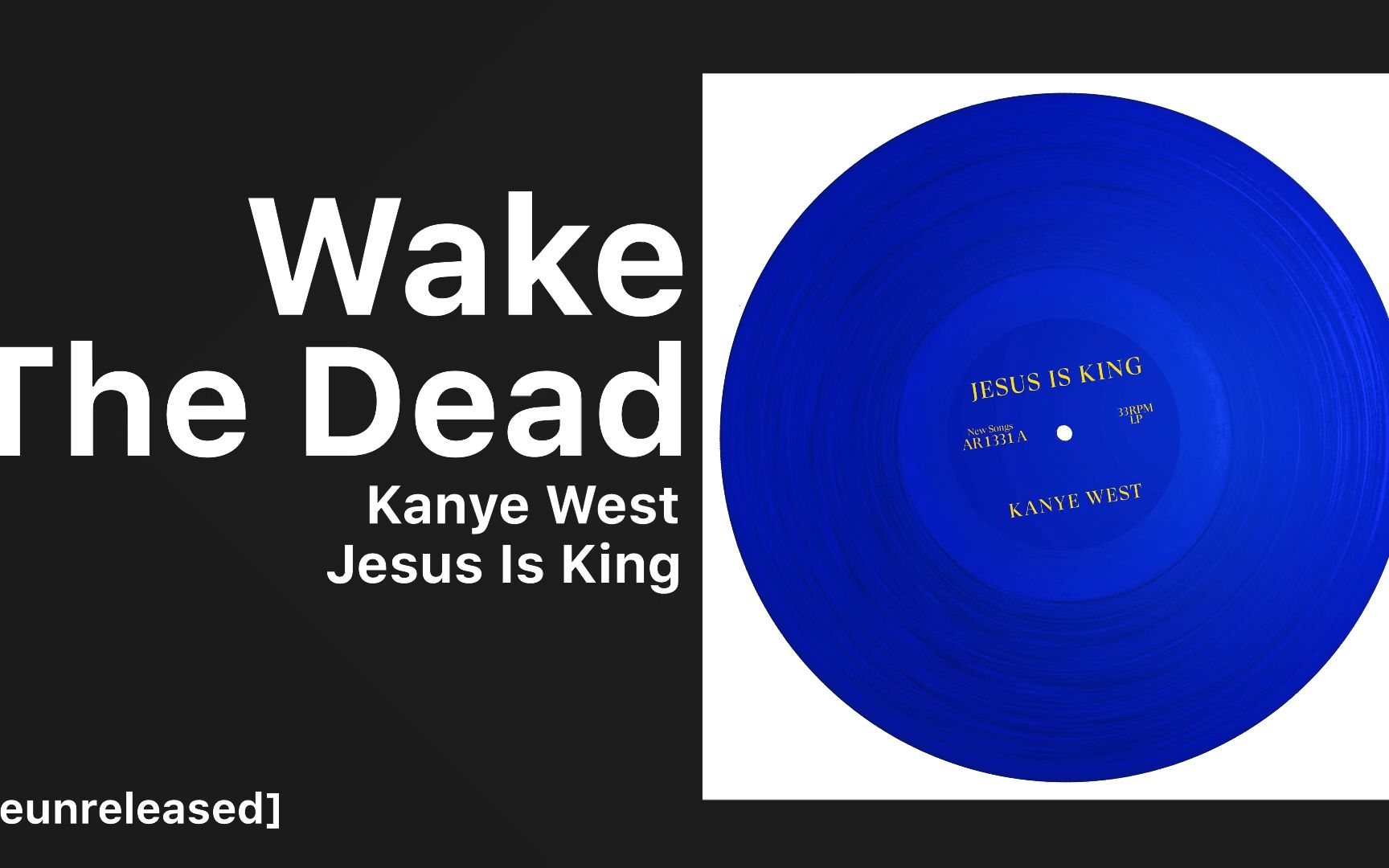 kanye west - wake the dead [jesus is king]