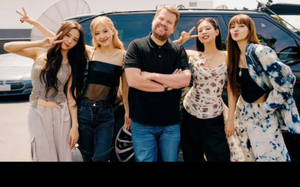 blackpink-美國最新綜藝中字-柯登秀拼車卡拉ok,看粉墨嗨唱經典歌曲