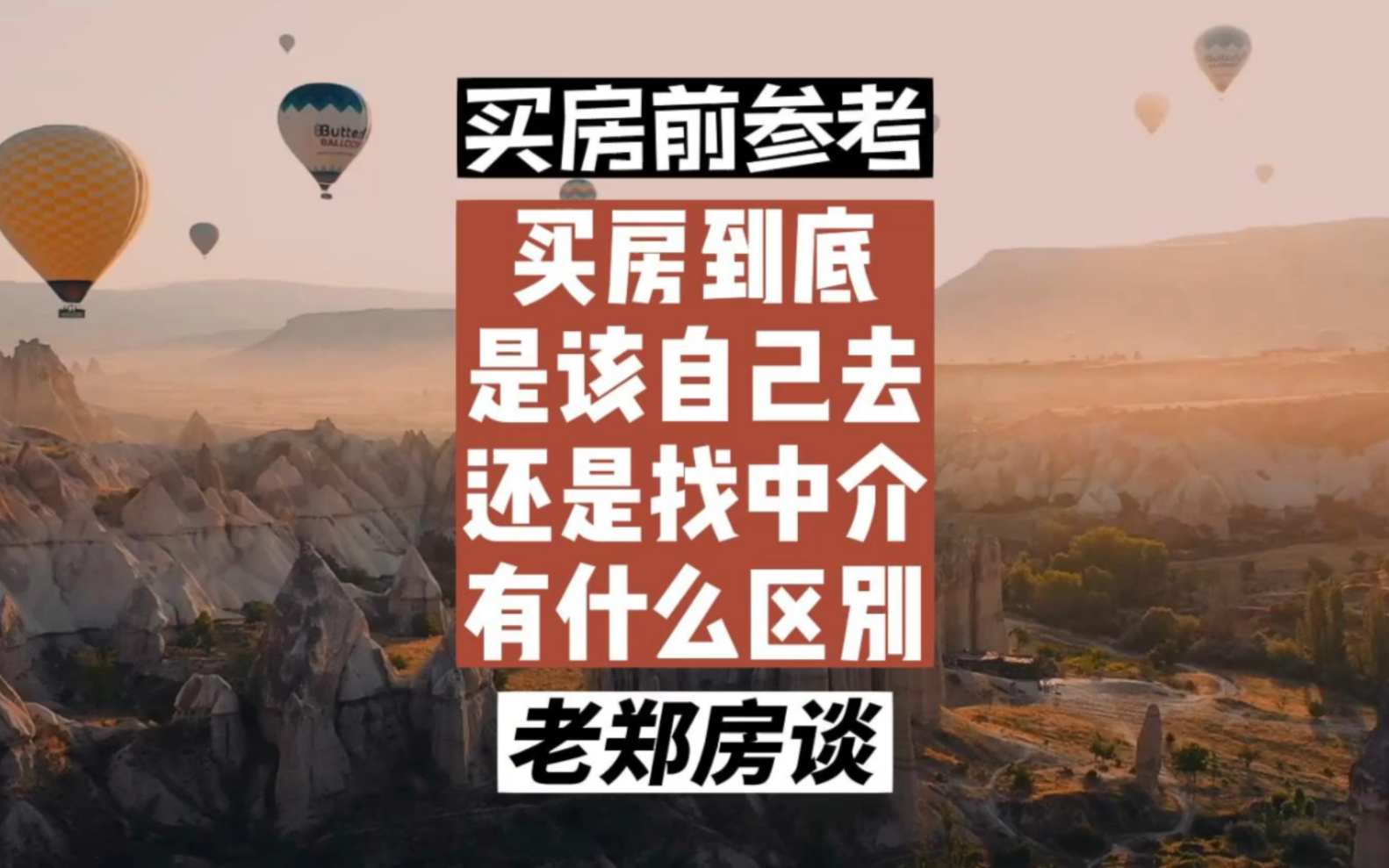 买房到底是自己去,还是该找个中介?哪个更好?有什么区别?哔哩哔哩bilibili